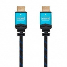 Cable HDMI Nanocable, V2.0, 4K@60Hz, A/M-A/M, 3 metros