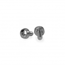 StarTech.com Paquete de 100 Tornillos de Montaje M6x12mm acero inoxidable