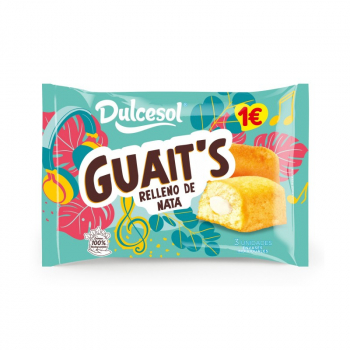 Dulcesol Guait's Nata Pack 3+1 Unidades 180Grs