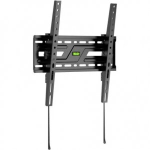 Soporte TV fijo inclinable de pared Aisens WT75T-311, 32-75 pulgadas, hasta 75 kg, VESA hasta 400x400 mm, incl. -10°/+5°, negro