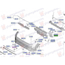 SOPORTE PARACHOQUE DELANTERO (O)