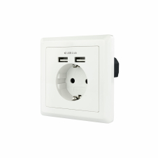 NANOCABLE 10.35.0010 ENCHUFE INTELIGENTE SCHUKO 2 USB