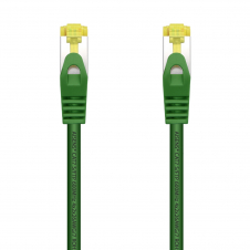 AISENS Cable De Red Latiguillo RJ45 LSZH Cat.7 600 MHz S/FTP PIMF AWG26, Verde, 1.0 m