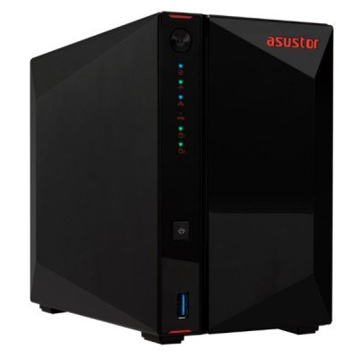 NAS ASUSTOR TOWER 2 BAY 2GHZ 4GB DDR4 X
