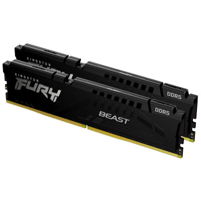 Kingston 16GB (2x8GB) DDR5 6000MT/s CL36 FURY Beast Black EXPO