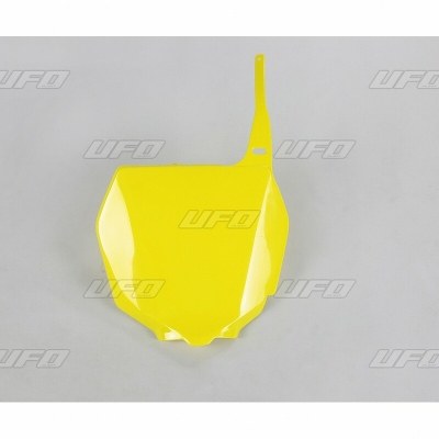 Portanúmeros delantero UFO amarillo Suzuki SU03989#102