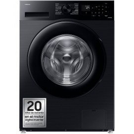 Lavadora Samsung WW90CGC04DABEC, 9Kg, 1400rpm, Clase A, 44 kWh por 100 ciclos, 72dB centrifugado, Ecobubble, WiFi, Vapor, SmartThings, Inverter,...