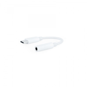 CABLE ADAPTADOR DE USB-C A JACK 3.5, BLANCO