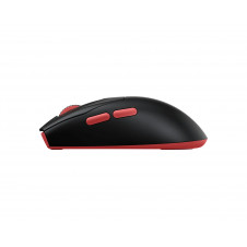 MSI Forge Gm340 Wireless Black ratón Juego Ambidextro RF Wireless + Bluetooth Óptico 12000 DPI
