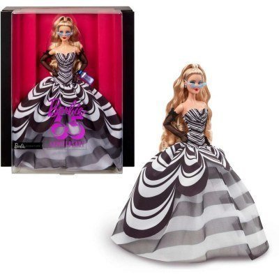 Muñeca coleccionable mattel barbie signature 65 aniversario