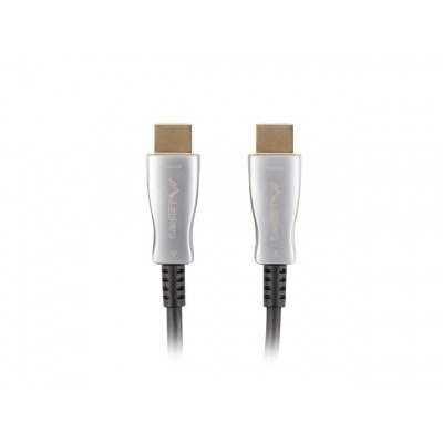 Cable hdmi lanberg m - m v2.0 optico aoc 40m negro