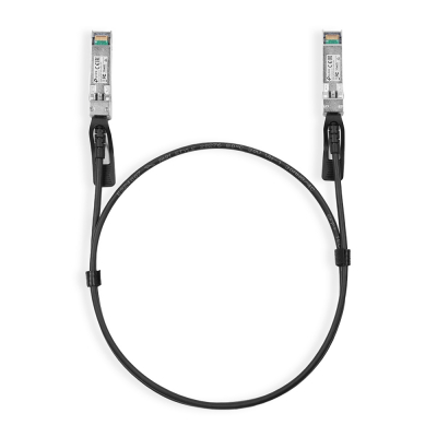 TL-SM5220-1M Cable de fibra óptica e InfiniBand SFP+ DAC Negro
