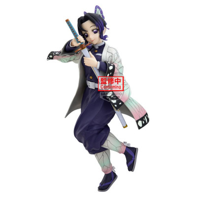 Figura banpresto demon slayer kimetsu no yaiba glitter & glamours shinobu kocho ii 21cm