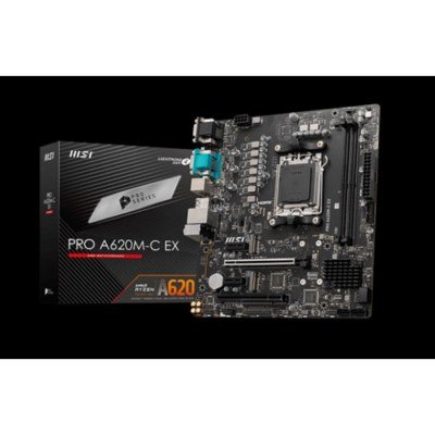 Placa base msi pro a620m - c ex m - atx - 2 x ddr5 - 4 x sata 6
