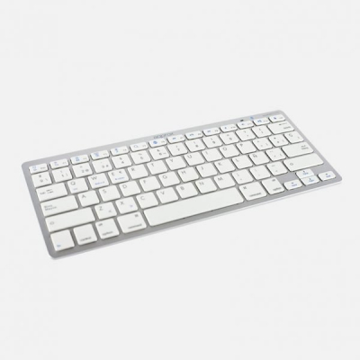 APPMX300BTS teclado Oficina Bluetooth QWERTY Español Plata
