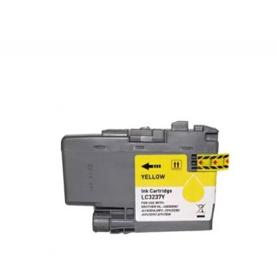 Tinta dayma brother lc3237 amarillo pigmentada 1.500 pag. premium