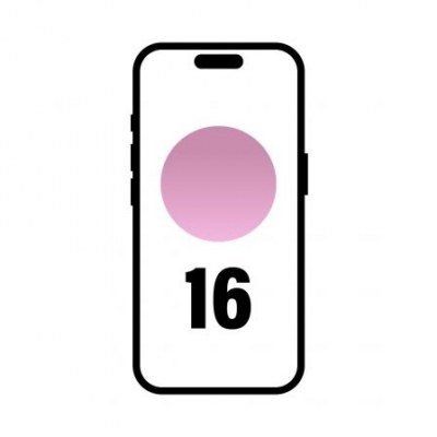 Smartphone Apple iPhone 16 256GB/ 6.1/ 5G/ Rosa