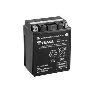 Yuasa battery YTX14AHL-BS Combipack (con electrolito) YTX14AHL-BS