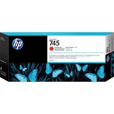 HP 745 300ML ROJO TINTA