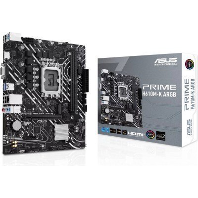 Placa Base Asus Prime H610M-K ARGB Socket 1700/ Micro ATX