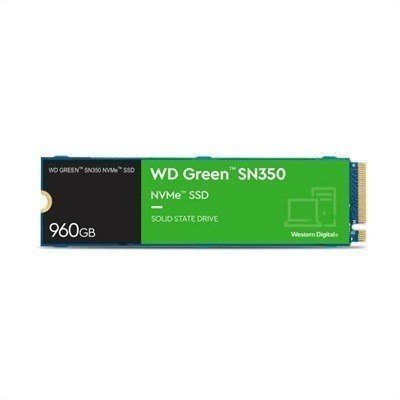 Disco duro interno solido hdd ssd wd western digital green sn350 wds960g2g0c 960gb m.2 pci express 3.0 nvme