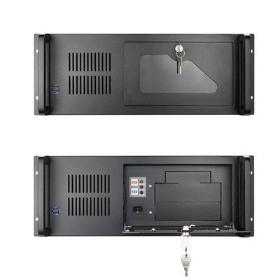 Tooq Caja RACK-406N-USB3 4U 19 ATX Sin F.A Negro