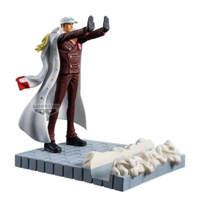 Figura banpresto one piece fl akainu sakazuki 12cm