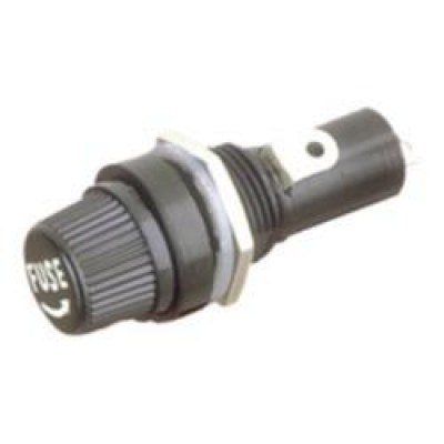 Portafusible fusibles 6,3x32mm Cierre a rosca