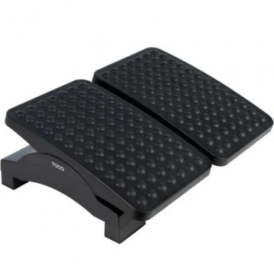 Reposapiés Ajustable/ Inclinable TooQ TQFR0604-B/ 430 x 320 x 105-130 mm