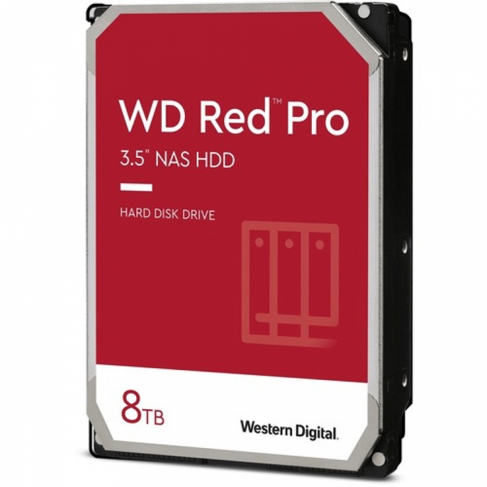 Disco duro interno hdd wd western digital nas red pro wd8003ffbx 8tb 3.5pulgadas sata 3 7200rpm 256mb