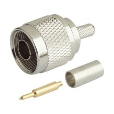 Conector N Macho para Cable RG58 CRIMPAR