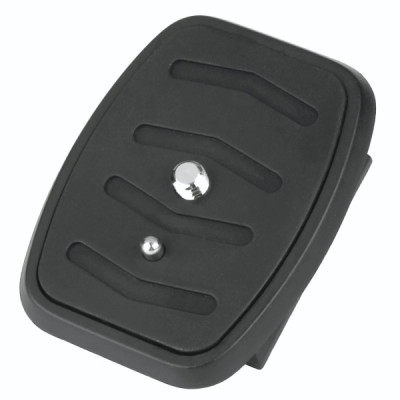 Hama Star 200 Soporte de Liberacion Rapida para Tripode - Tornillo de 1/4 - Plastico - 6.6x5.1cm - Color Negro