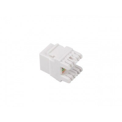 Conector keystone lanberg cat 6 utp rj45 180 grados