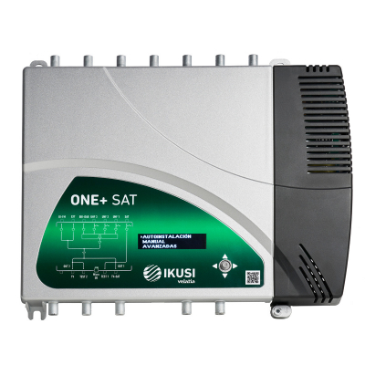 Central TV Programable FM/DAB/3xUHF/SAT ONE+SAT IKUSI