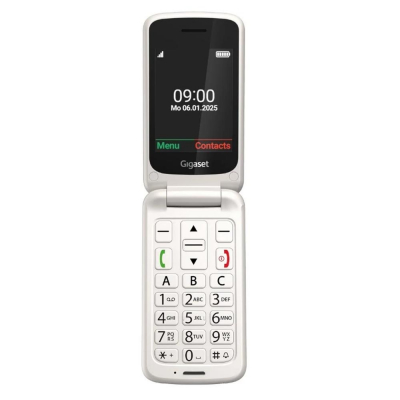 Telefono movil gigaset gl595 blanco para mayores