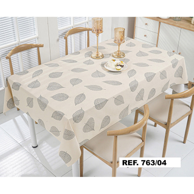 Rollo mantel hoja silver, 1,40 x 20 m