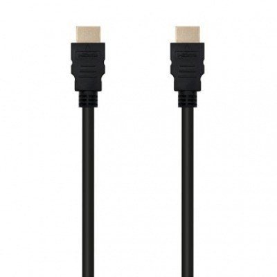 Cable HDMI 1.3b Nanocable 10.15.0301/ HDMI Macho - HDMI Macho/ 1m/ Negro