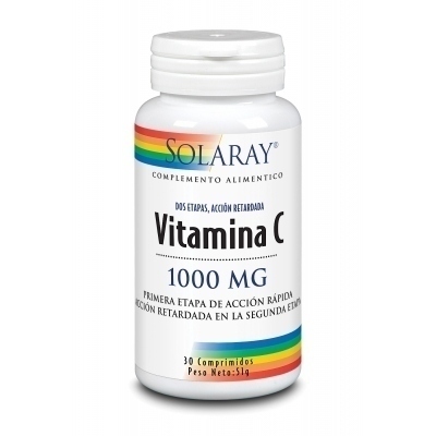 Solaray Vitamina C 1000 Mg 100 Tabletas