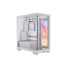 Corsair Midi Tower 3500X LXR LINK TG Blanco