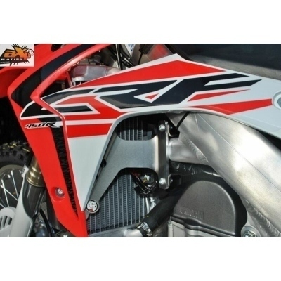 Protectores de radiador aluminio rojo AXP Honda AX1336 AX1336