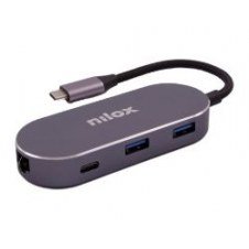 Docking Nilox Usb-c A 3xusb-a/hdmi/rj45
