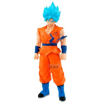 Figura banpresto dragon ball super beerus grandista - son goku - (b super saiyan god super saiyan son goku) 30cm