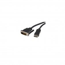 StarTech.com Cable de 3m Adaptador de Vͭdeo DisplayPort a DVI Macho a Macho - Conversor Externo 1920x1200 Negro