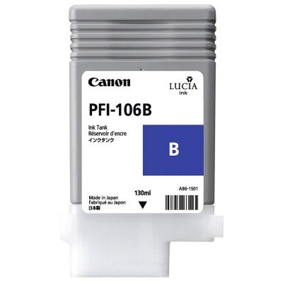 Cartucho canon pfi - 106b azul ipf6300 - ipf6350 - ipf6400 - ipf6450