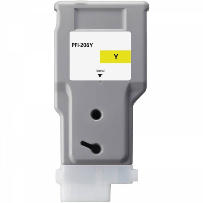 Canon PFI206 Amarillo Cartucho de Tinta Pigmentada Generico - PFI206Y/5306B001