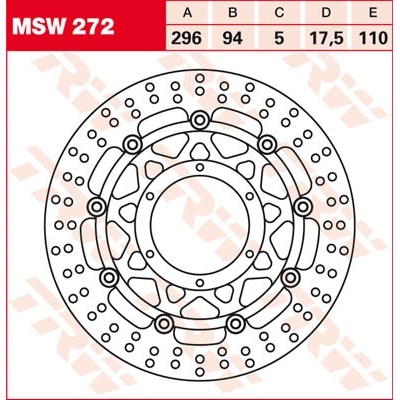 Discos de freno TRW MSW272