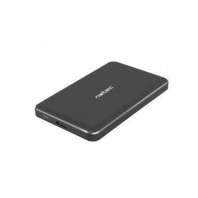 Caja externa natec oyster pro disco duro 25pulgadaspulgadas usb 3.0 sata aluminio