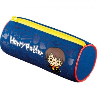 MAPED ESTUCHE PORTATODO HARRY POTTER KIDS TUBO C/CREMALLERA NEOPRENO AZUL