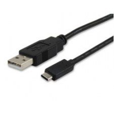 Cable Equip Usb-a/m A Usb-c/m 1m Negro (eq12834107)
