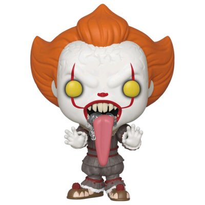 Funko Pop IT Capítulo 2 Pennywise con lengua fuera - Figura coleccionable | Detalles terroríficos | Licencia oficial